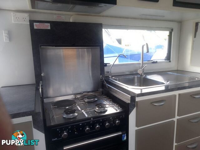 USED 2019 JB DREAMLINE DUAL AXLE 22FT TOURING CARAVAN