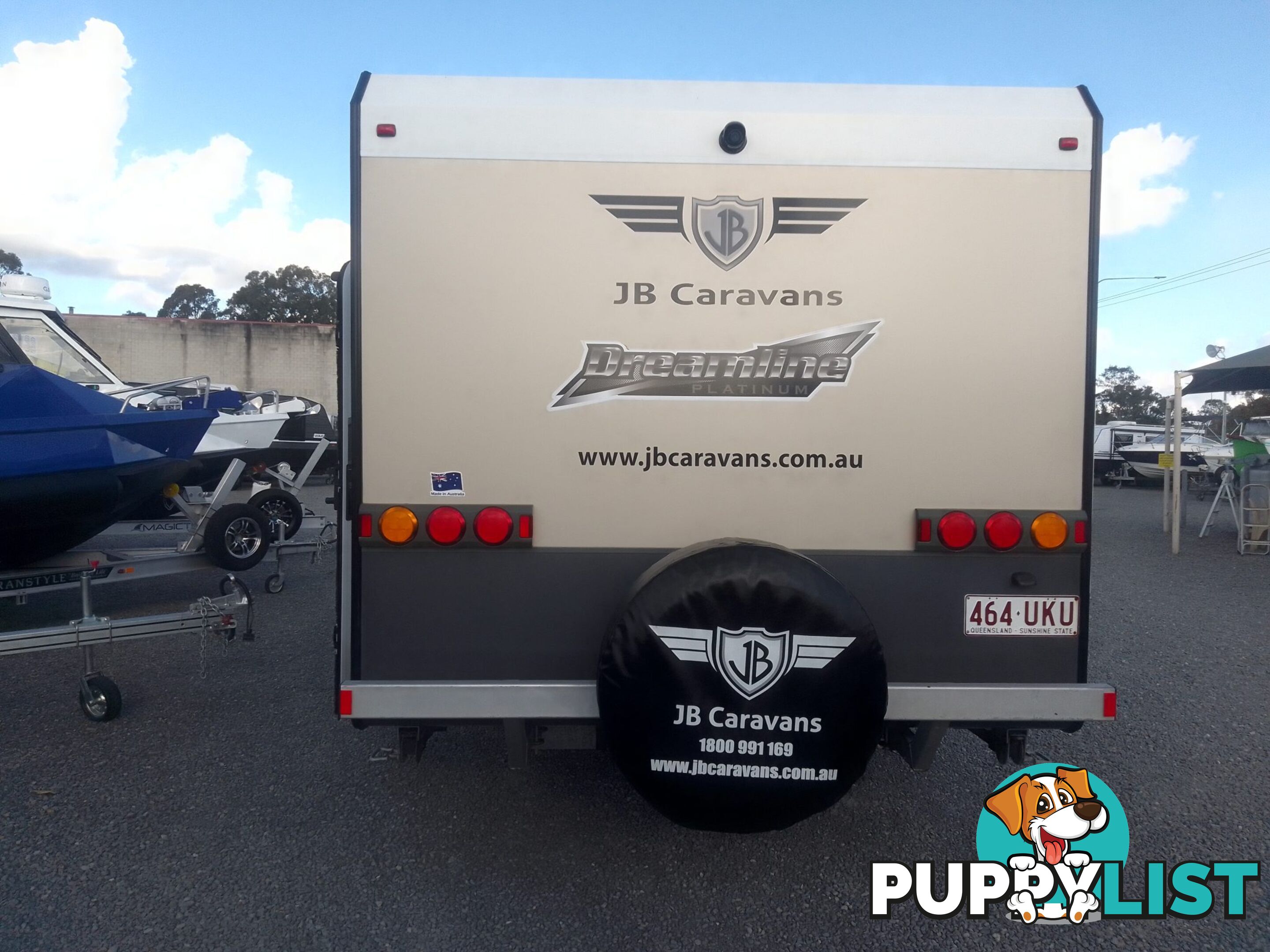 USED 2019 JB DREAMLINE DUAL AXLE 22FT TOURING CARAVAN