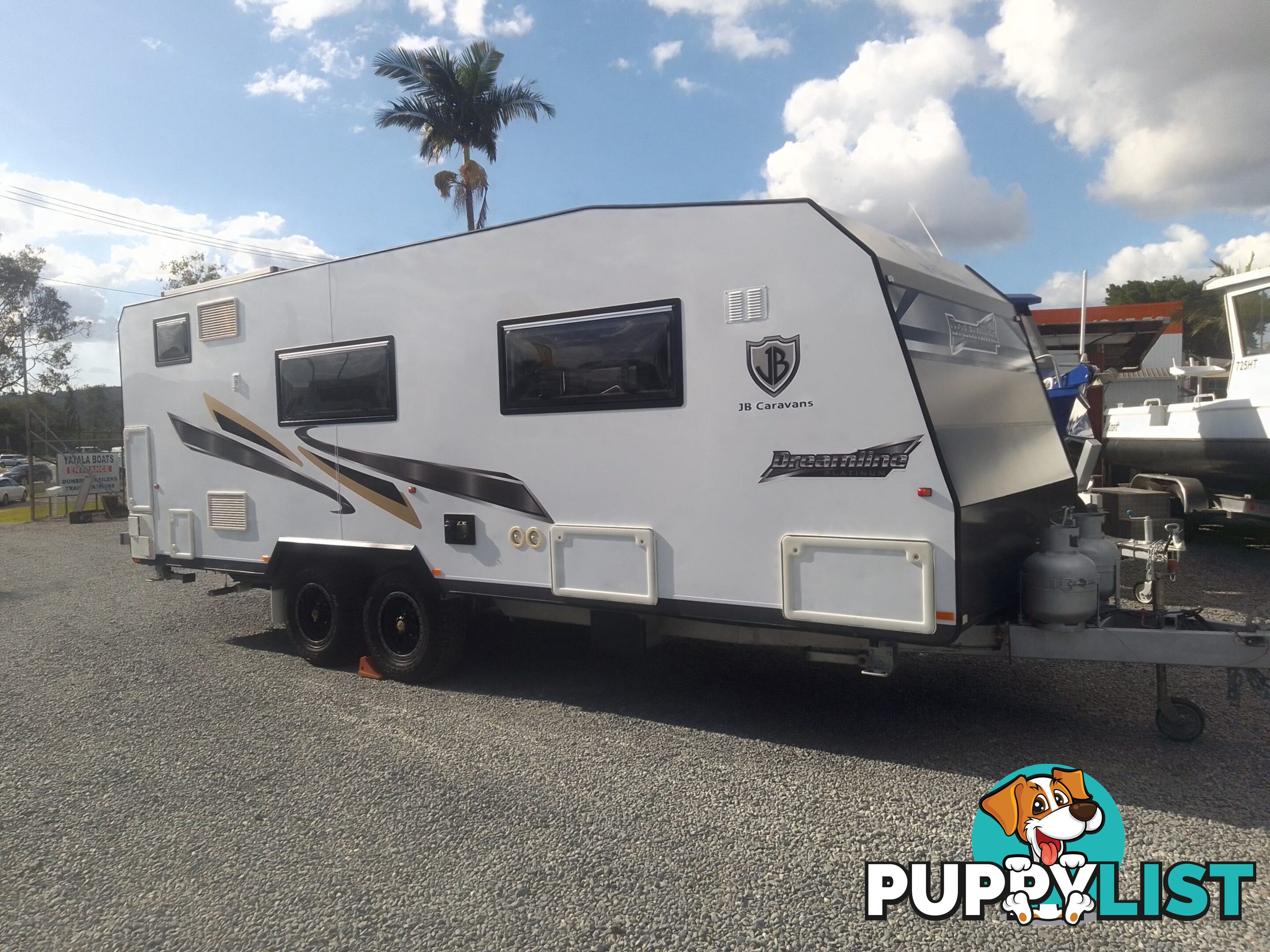 USED 2019 JB DREAMLINE DUAL AXLE 22FT TOURING CARAVAN