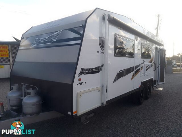 USED 2019 JB DREAMLINE DUAL AXLE 22FT TOURING CARAVAN