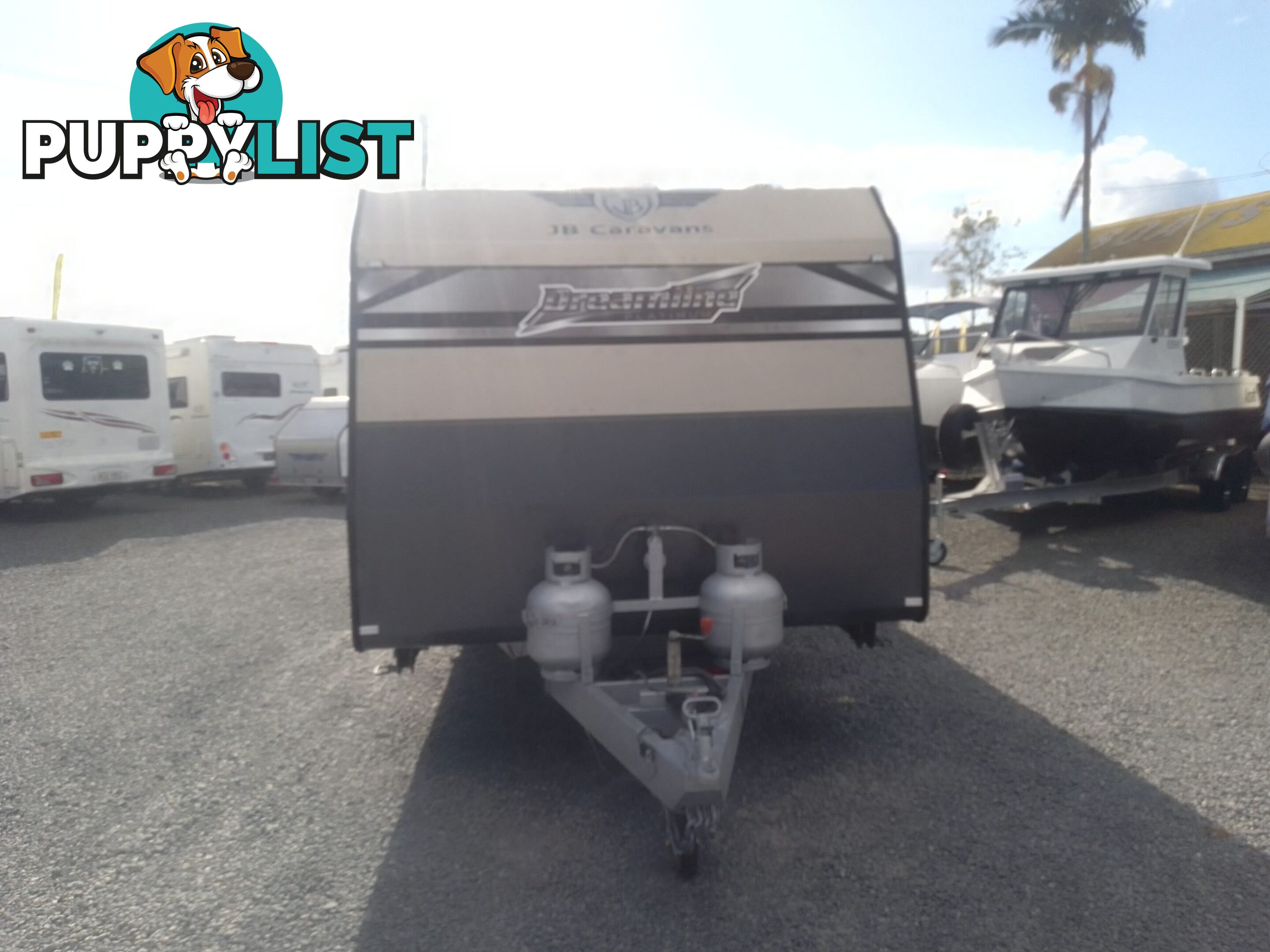 USED 2019 JB DREAMLINE DUAL AXLE 22FT TOURING CARAVAN