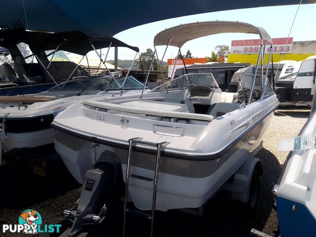 REINELL 185LS BOWRIDER 5.6M-190HP VOLVO PENTA V6 4.3L STERNDRIVE AND TRAILER