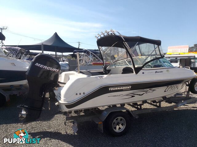 TOURNMENT 5.3M BOWRIDER 1750-115HP MERCURY 4 STROKE AND TRAILER