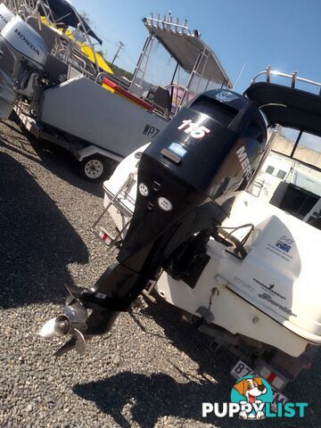 TOURNMENT 5.3M BOWRIDER 1750-115HP MERCURY 4 STROKE AND TRAILER