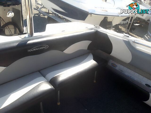 TOURNMENT 5.3M BOWRIDER 1750-115HP MERCURY 4 STROKE AND TRAILER