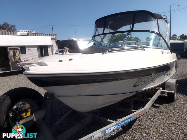 TOURNMENT 5.3M BOWRIDER 1750-115HP MERCURY 4 STROKE AND TRAILER