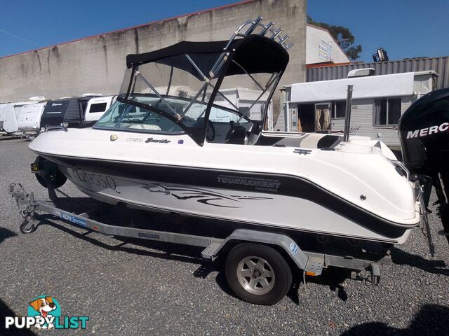 TOURNMENT 5.3M BOWRIDER 1750-115HP MERCURY 4 STROKE AND TRAILER