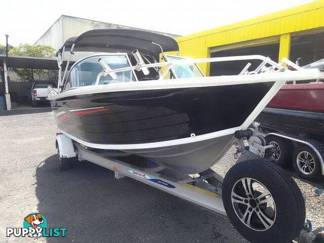 QUINTREX 570 FREEDOM CRUISER BOWRIDER-MERCRUISER 3.0L MPI 135HP STERNDRIVE AND TRAILER