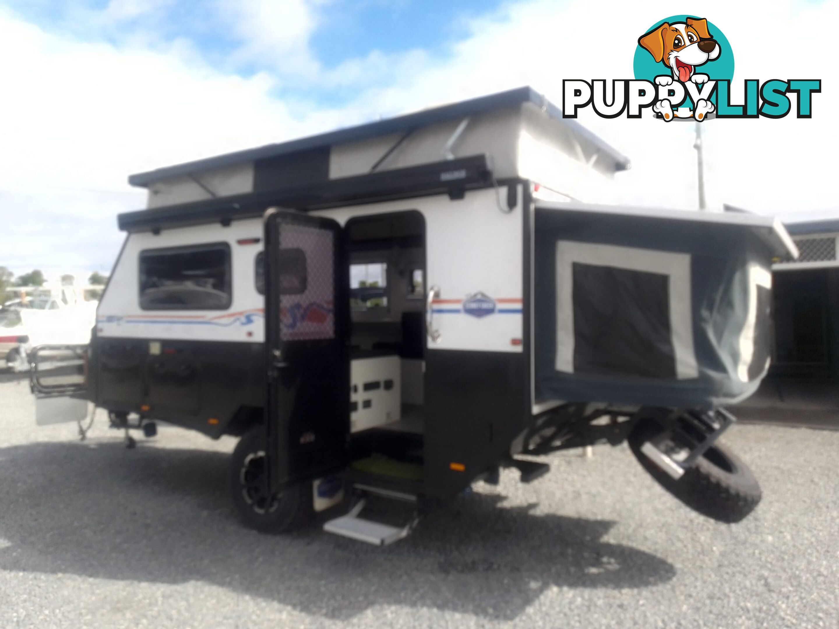 USED 2022 STONEY CREEK SCOUT 14+2 HYBRID OFF ROAD CARAVAN