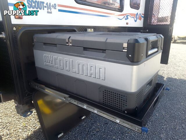 USED 2022 STONEY CREEK SCOUT 14+2 HYBRID OFF ROAD CARAVAN