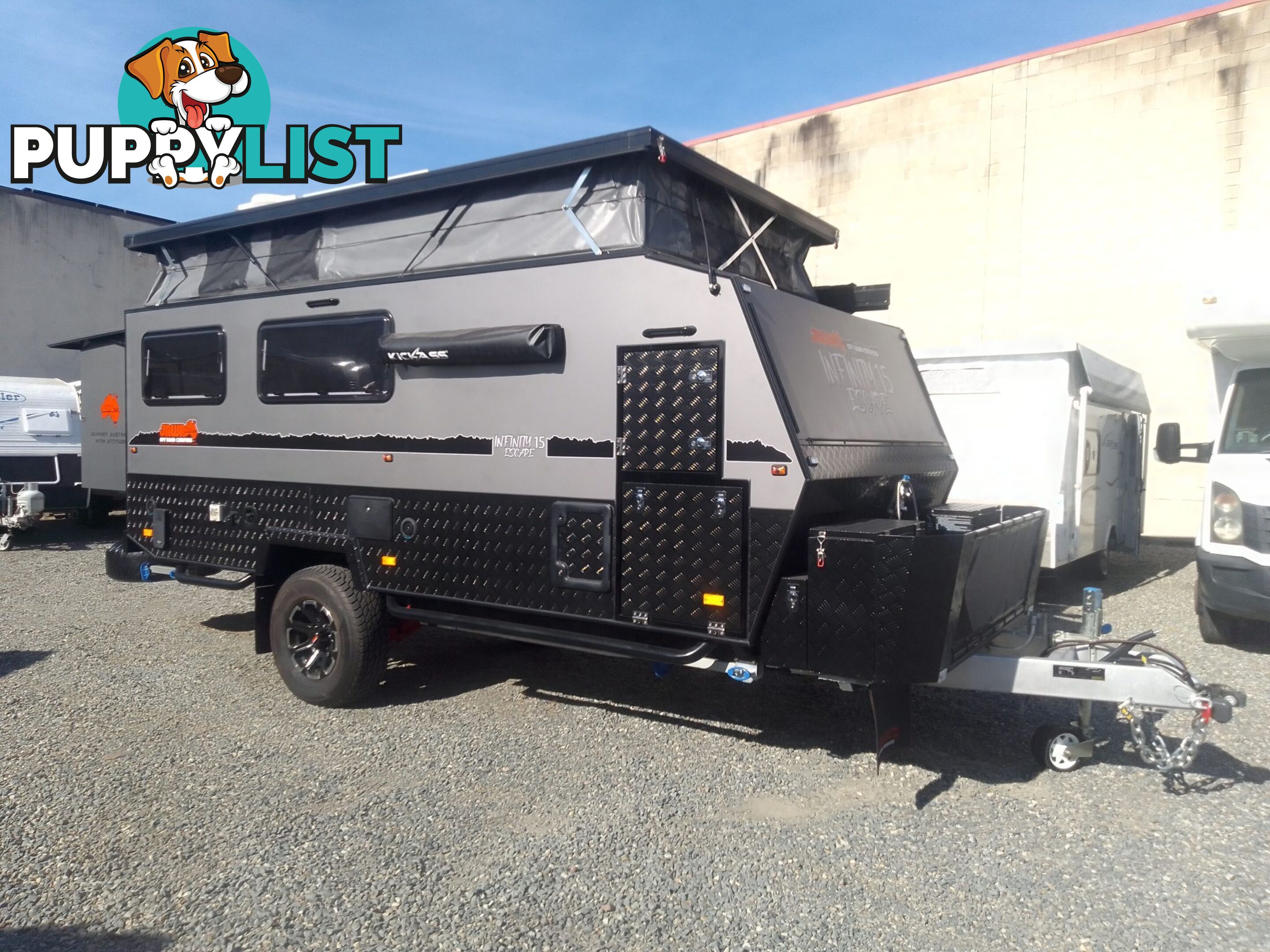 USED 2023 JAWA INFINITY 15 ESCAPE HYBRID SINGLE AXLE OFF ROAD CARAVAN