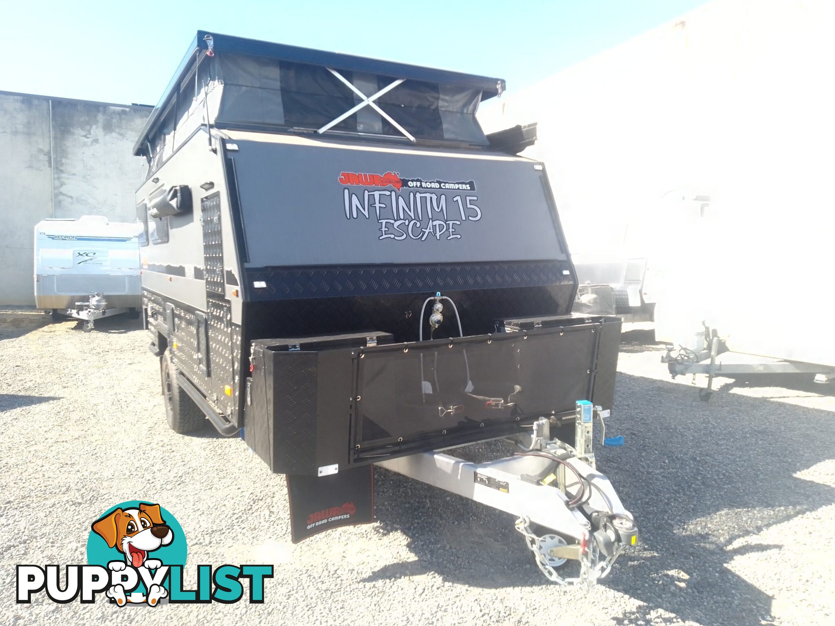 USED 2023 JAWA INFINITY 15 ESCAPE HYBRID SINGLE AXLE OFF ROAD CARAVAN