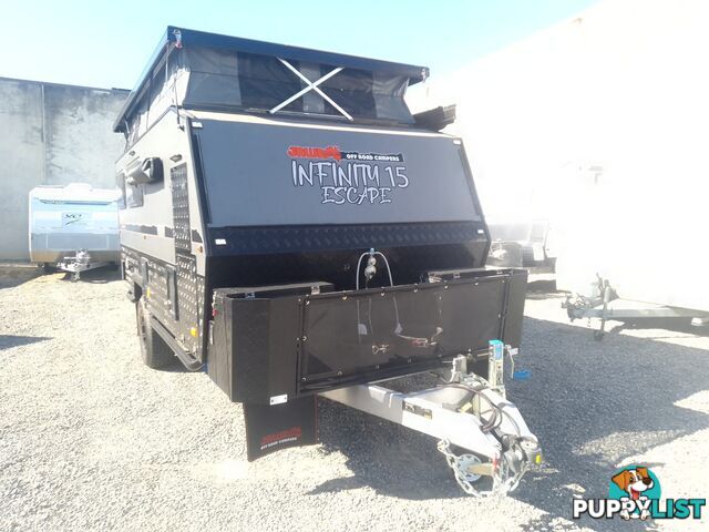 USED 2023 JAWA INFINITY 15 ESCAPE HYBRID SINGLE AXLE OFF ROAD CARAVAN