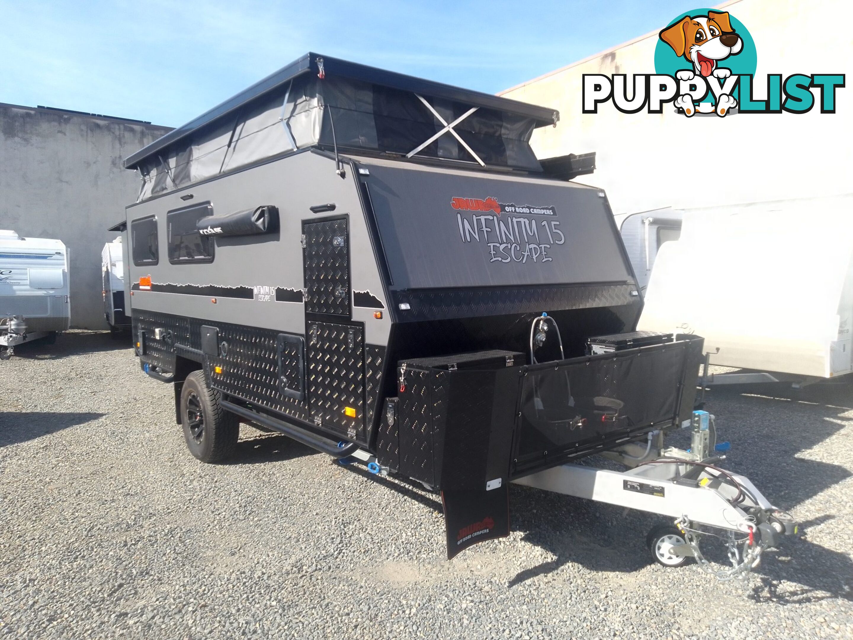 USED 2023 JAWA INFINITY 15 ESCAPE HYBRID SINGLE AXLE OFF ROAD CARAVAN