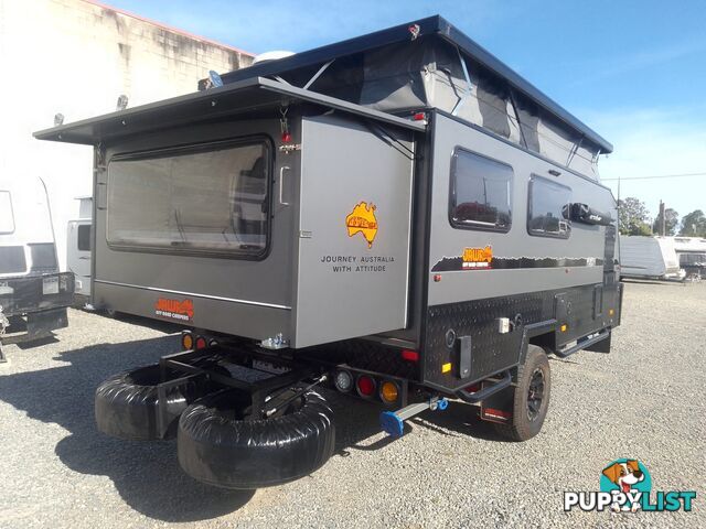 USED 2023 JAWA INFINITY 15 ESCAPE HYBRID SINGLE AXLE OFF ROAD CARAVAN