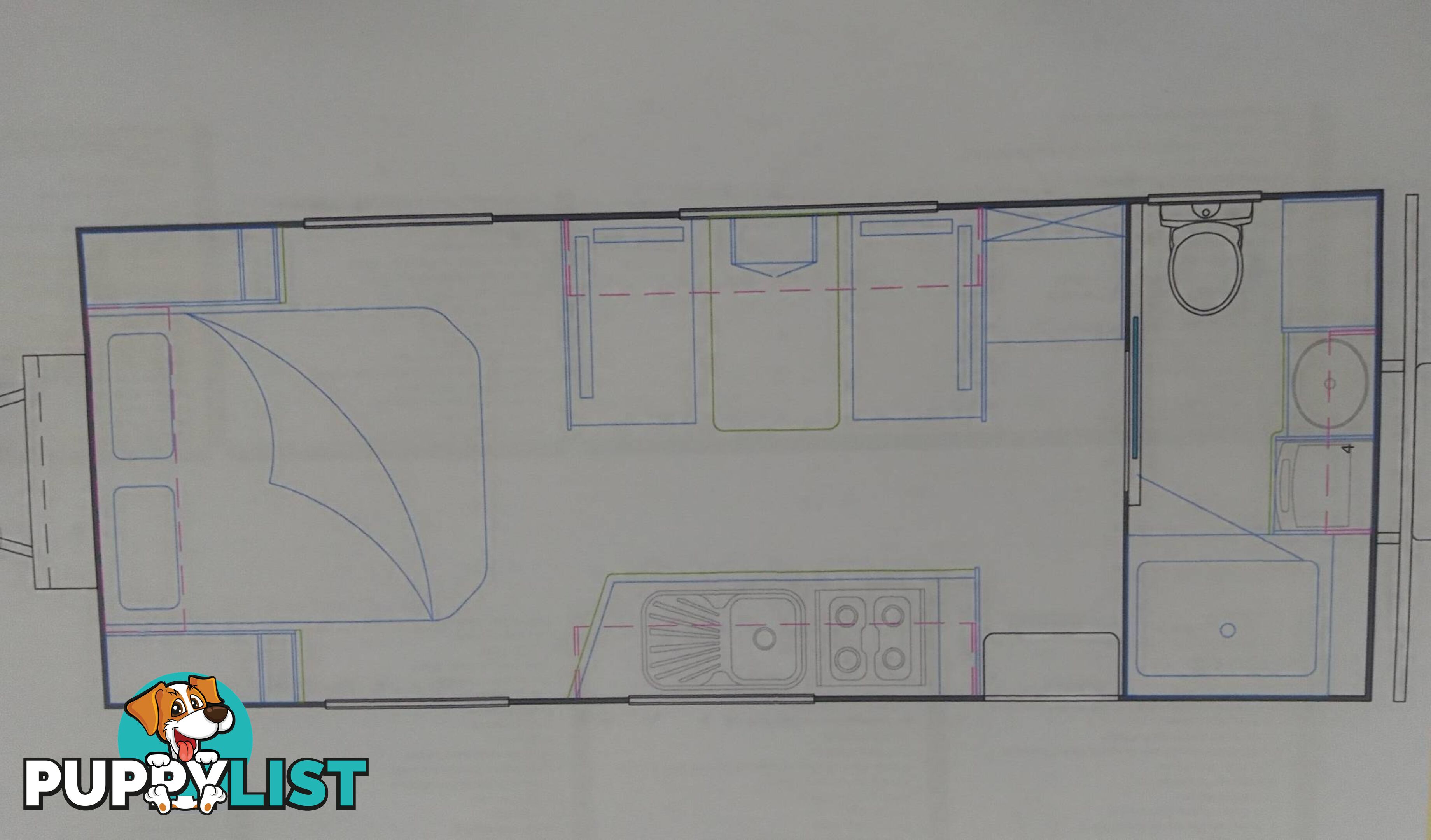 NDC WESTBOURNE 19'8 TOURING CARAVAN - NEW DESIGN CARAVANS