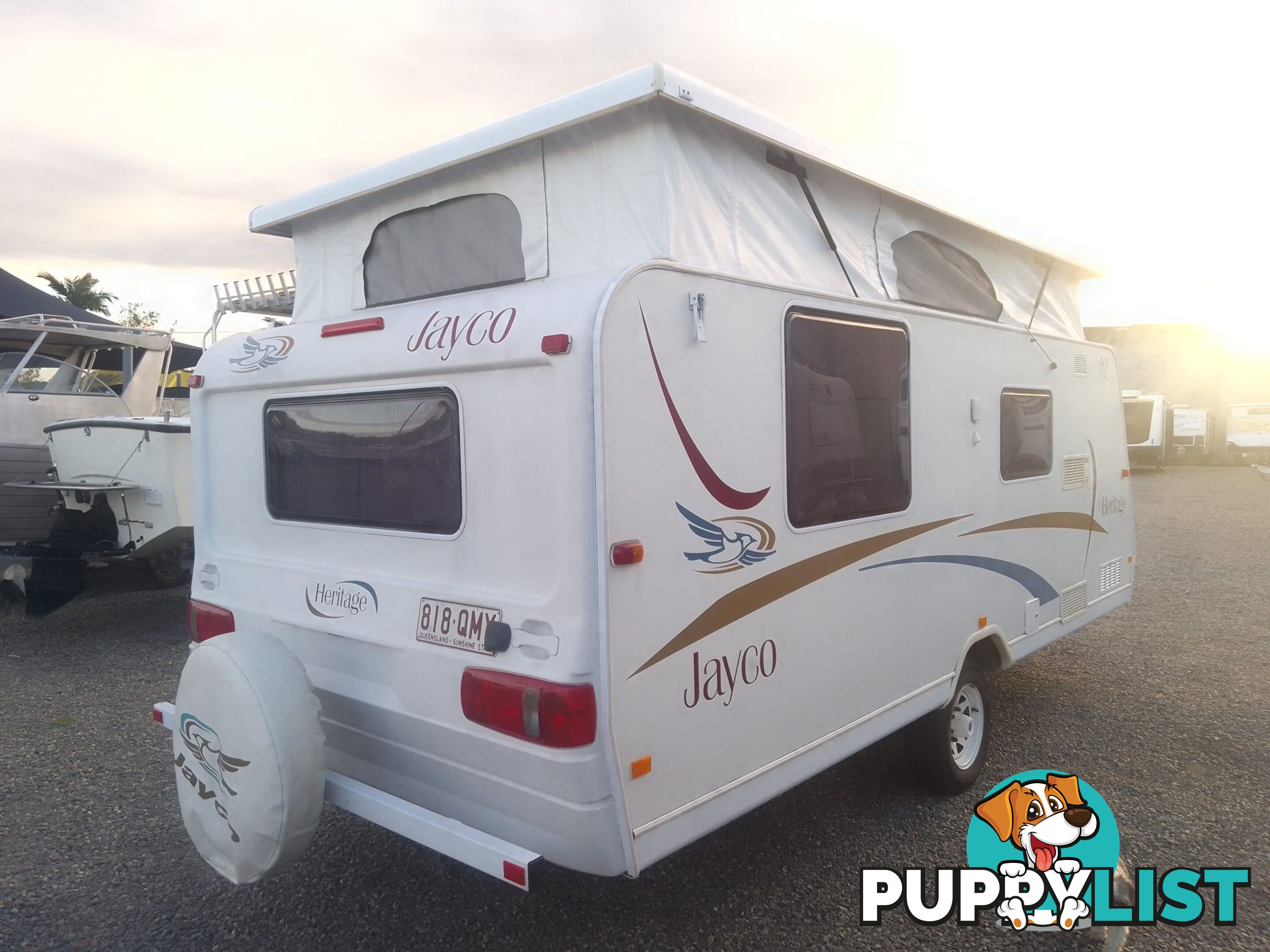 USED 2005 JAYCO HERITAGE 16FT POP TOP SINGLE AXLE TOURING CARAVAN