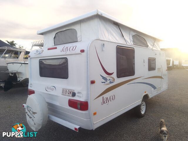 USED 2005 JAYCO HERITAGE 16FT POP TOP SINGLE AXLE TOURING CARAVAN