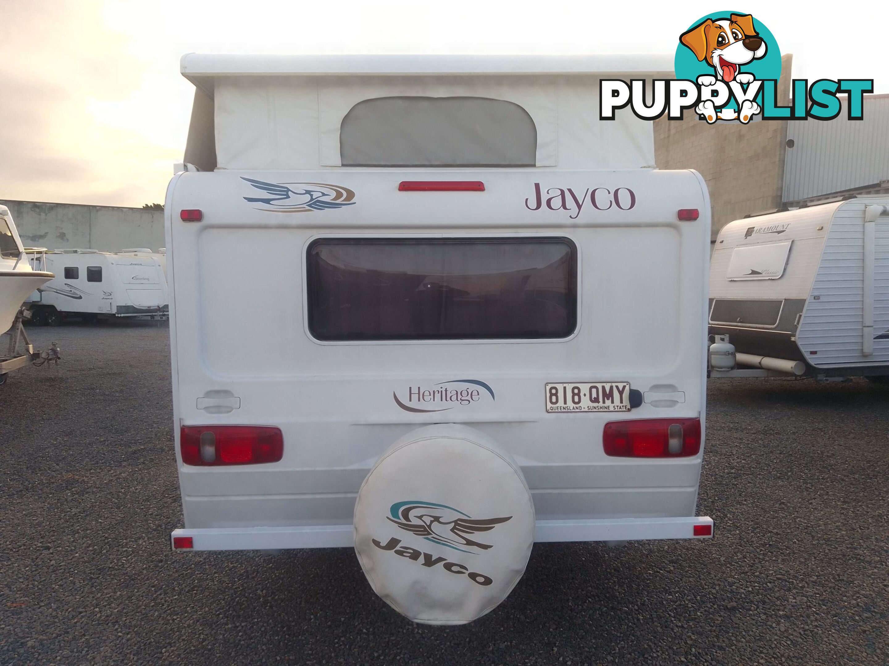 USED 2005 JAYCO HERITAGE 16FT POP TOP SINGLE AXLE TOURING CARAVAN