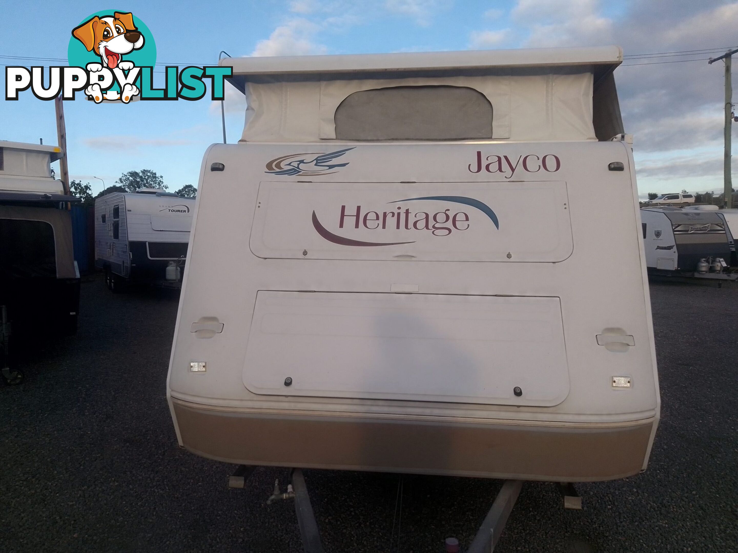 USED 2005 JAYCO HERITAGE 16FT POP TOP SINGLE AXLE TOURING CARAVAN