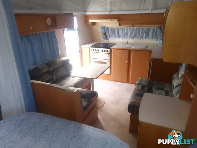 USED 2005 JAYCO HERITAGE 16FT POP TOP SINGLE AXLE TOURING CARAVAN