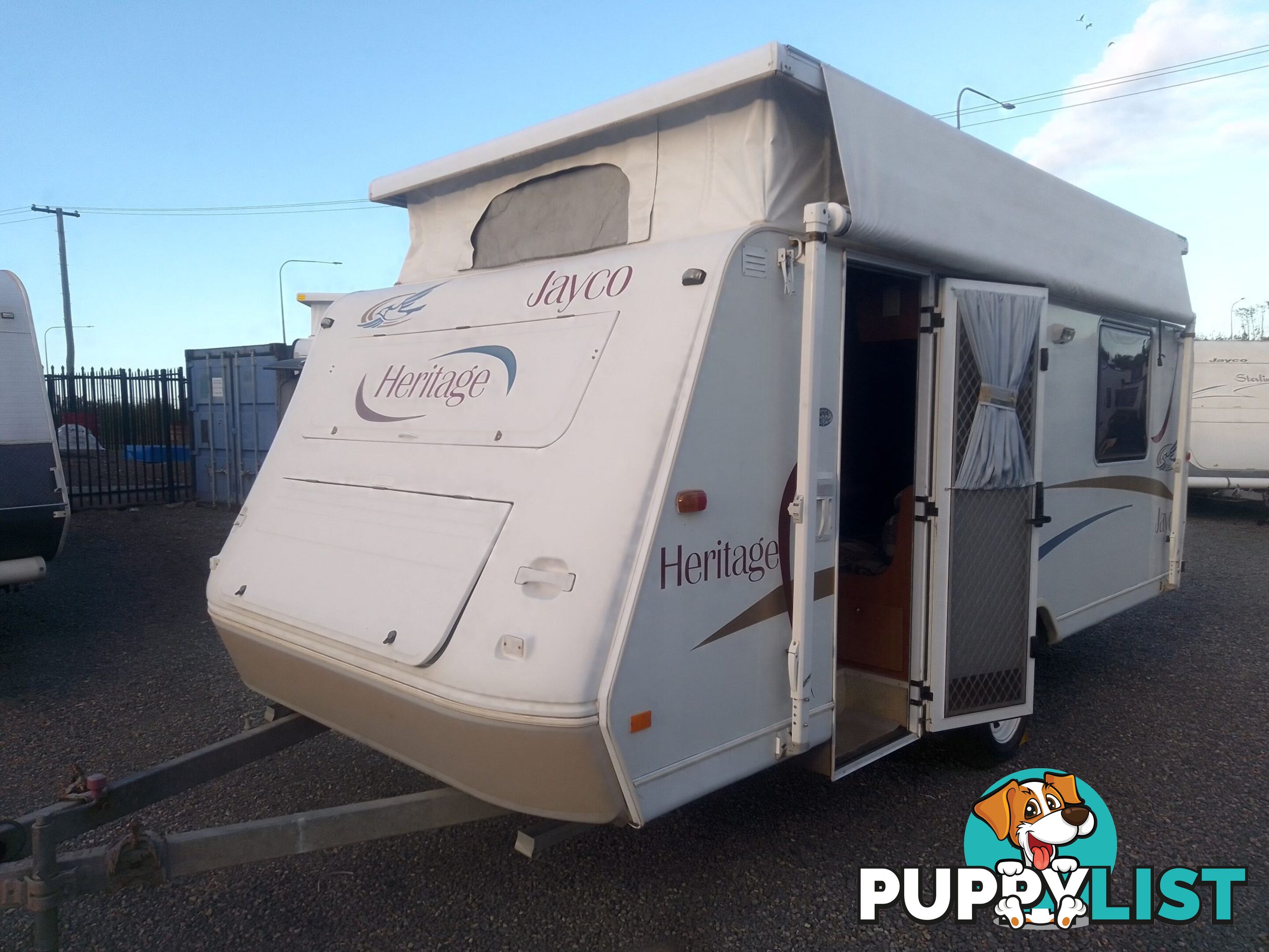 USED 2005 JAYCO HERITAGE 16FT POP TOP SINGLE AXLE TOURING CARAVAN