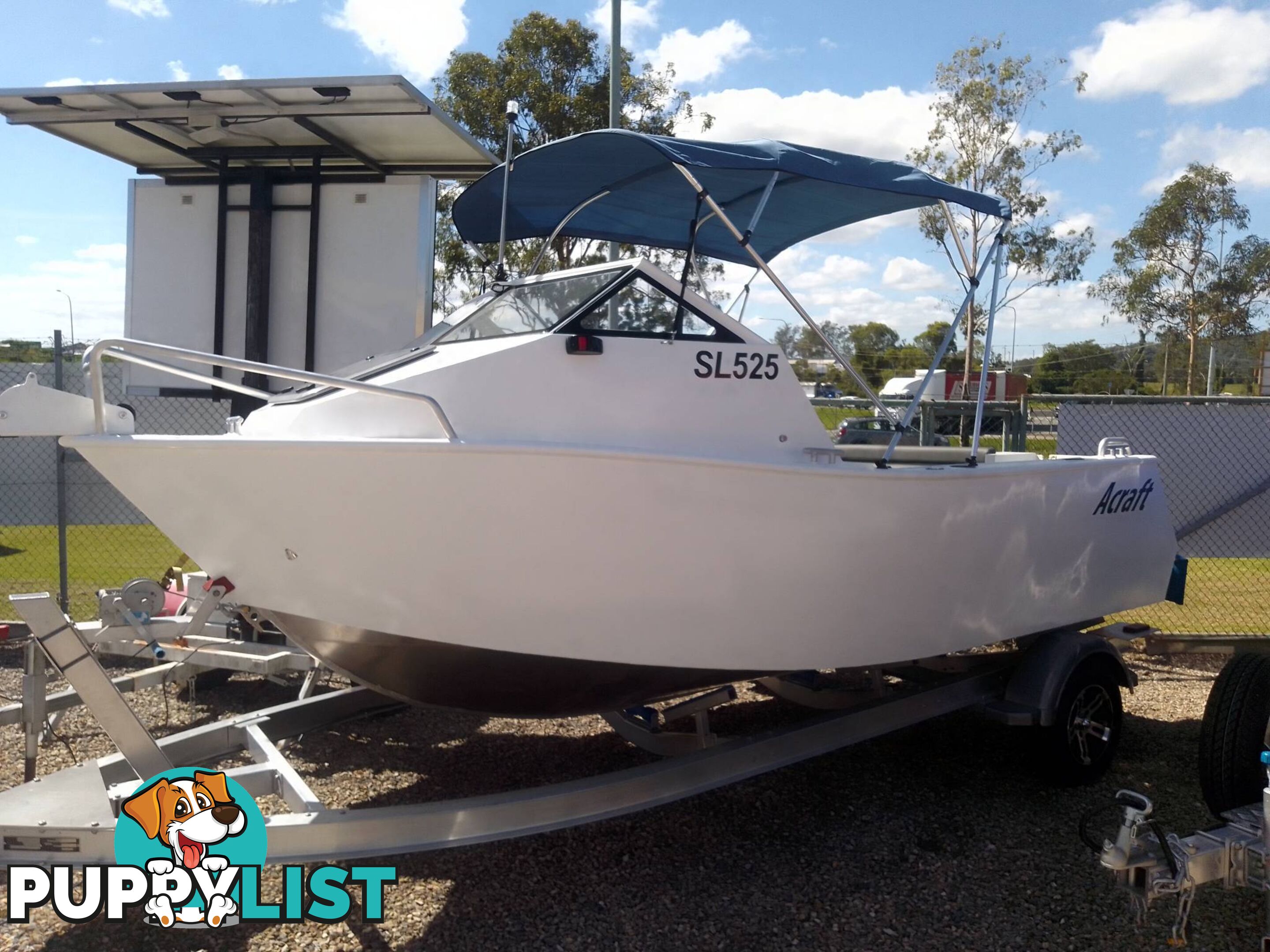 2024 ACRAFT MARINE SL 525 RUNABOUT WITH 90HP SUZUKI OUTBOARD AND TRAILER