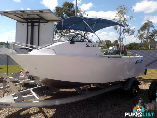 2024 ACRAFT MARINE SL 525 RUNABOUT WITH 90HP SUZUKI OUTBOARD AND TRAILER