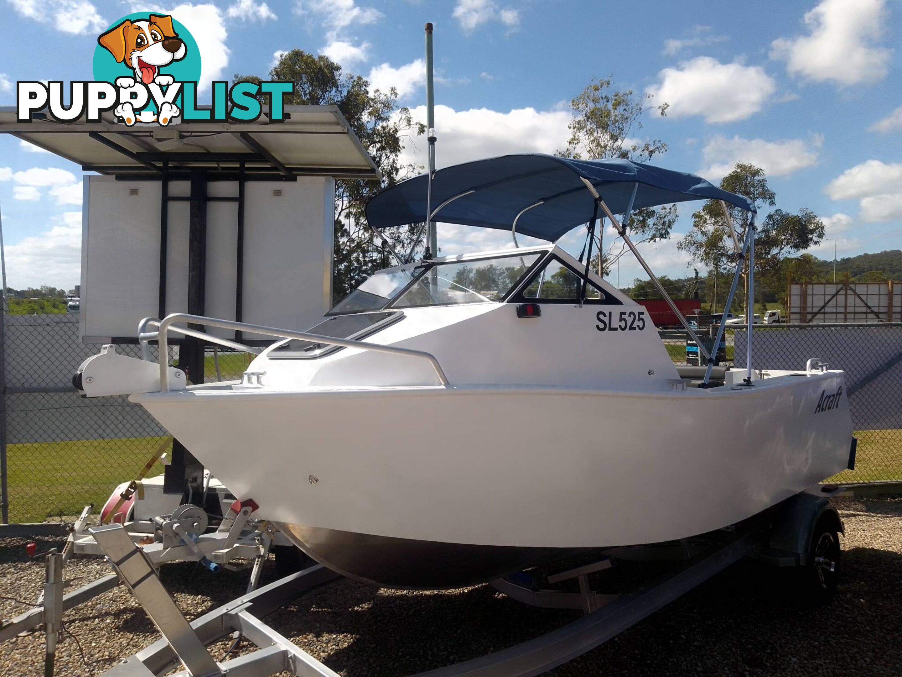 2024 ACRAFT MARINE SL 525 RUNABOUT WITH 90HP SUZUKI OUTBOARD AND TRAILER