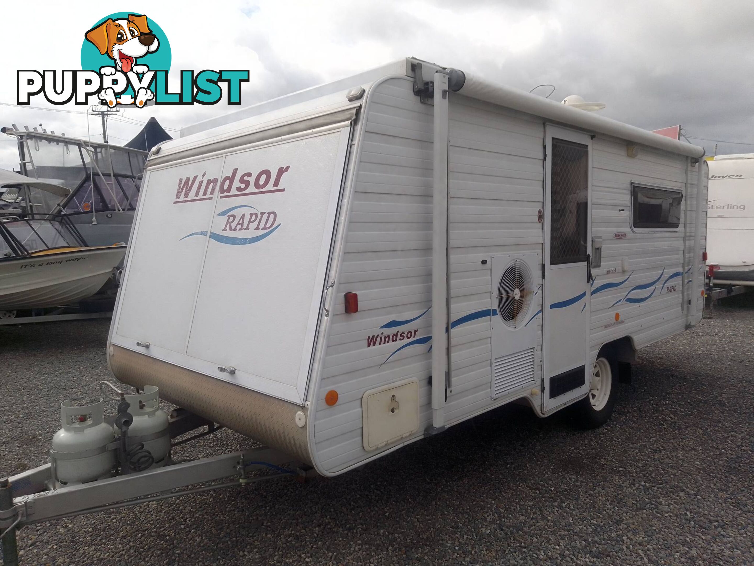 WINDSOR RAPID XPANDA POP-TOP OFF-ROAD TOURING CARAVAN