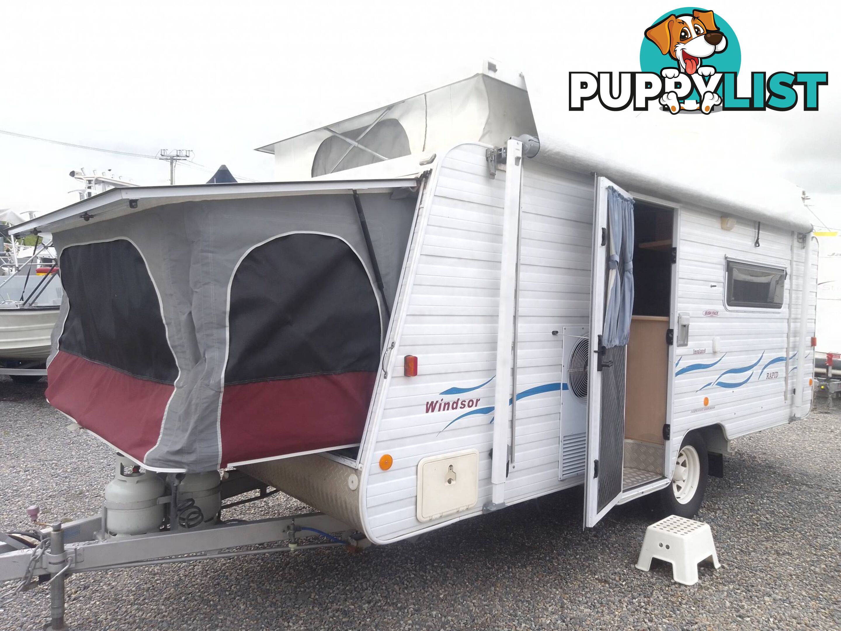 WINDSOR RAPID XPANDA POP-TOP OFF-ROAD TOURING CARAVAN