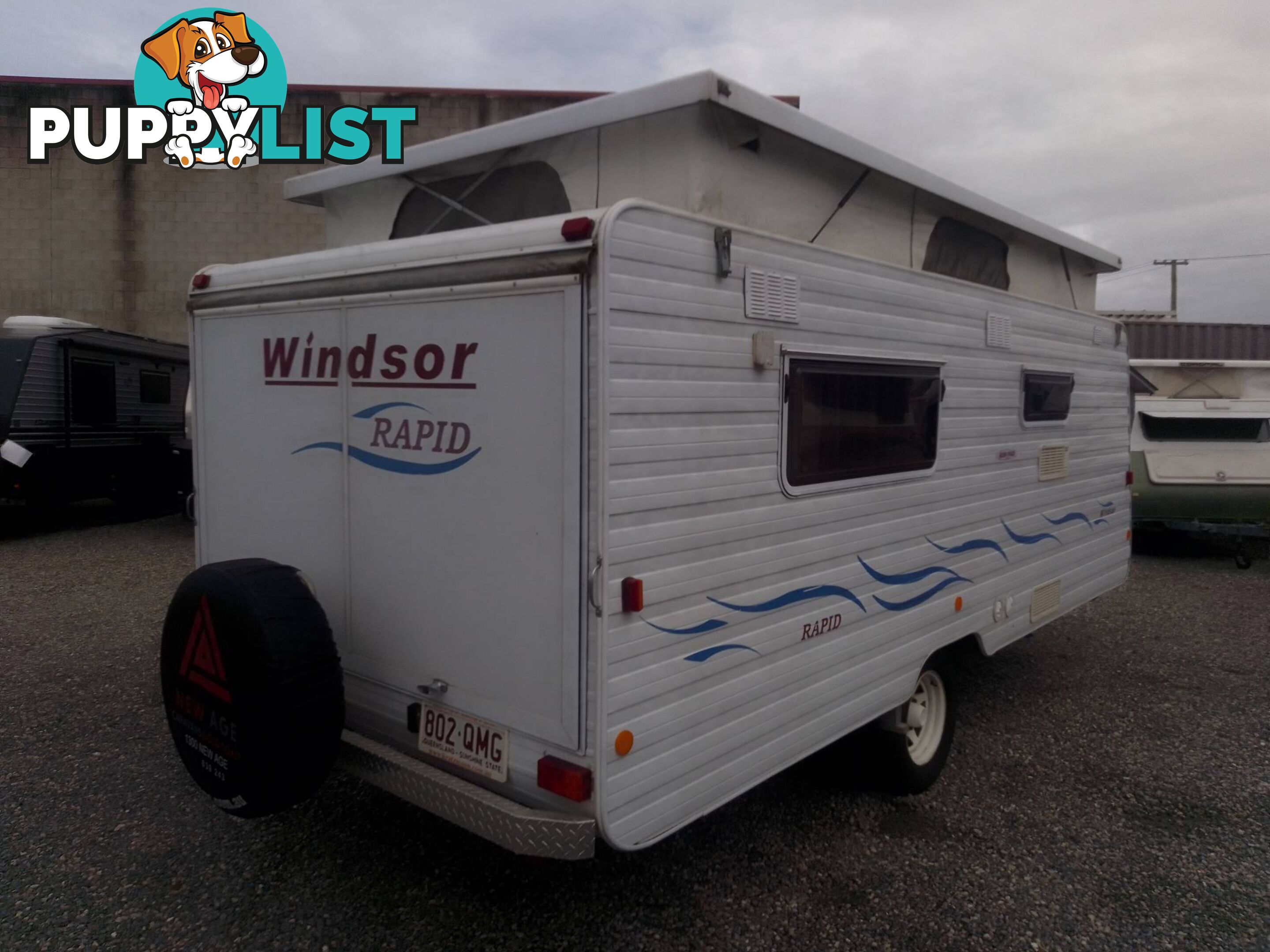 WINDSOR RAPID XPANDA POP-TOP OFF-ROAD TOURING CARAVAN