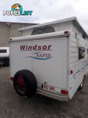 WINDSOR RAPID XPANDA POP-TOP OFF-ROAD TOURING CARAVAN