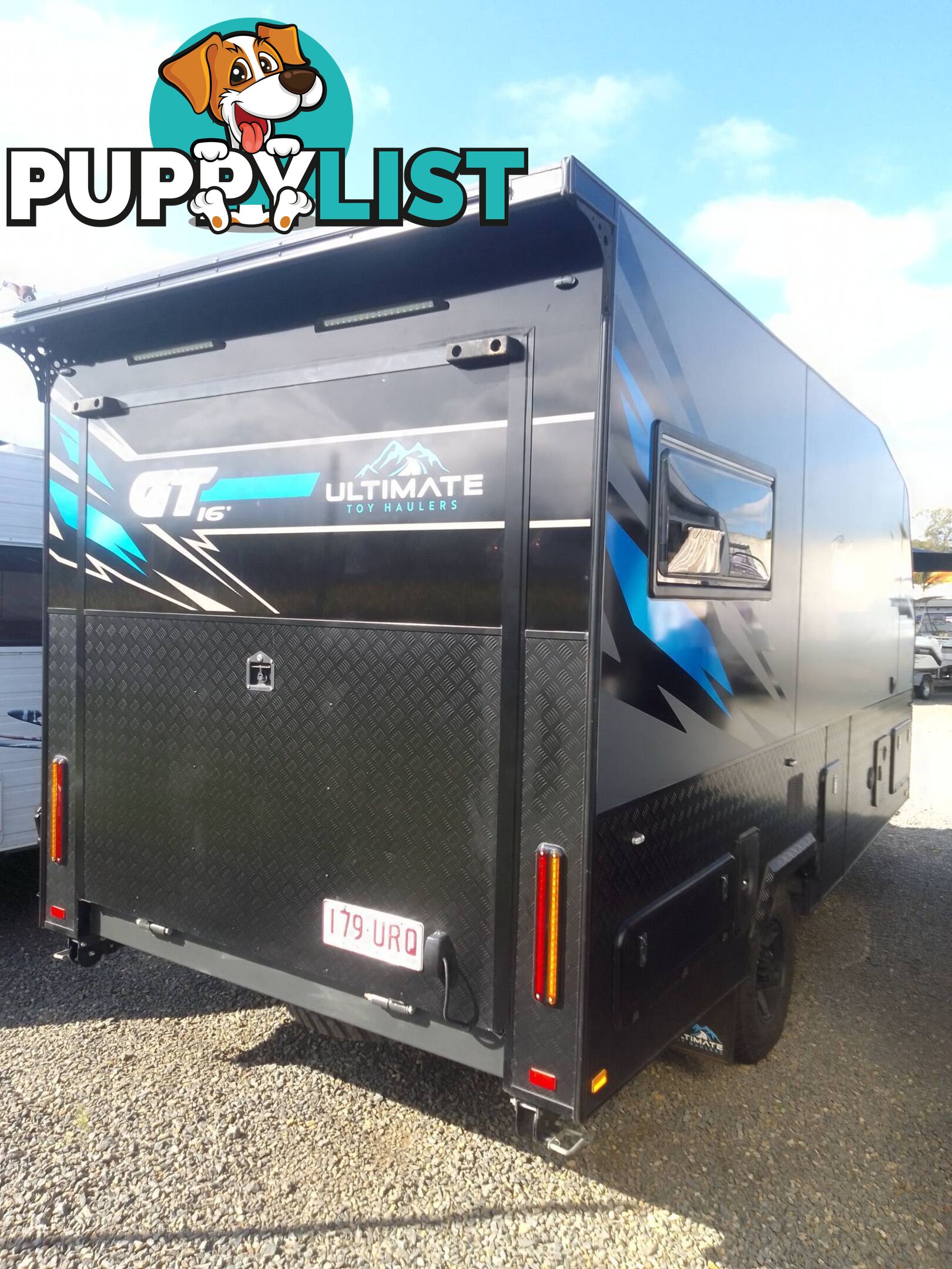 ULTIMATE TOY HAULERS TRAIL BOSS GT16FT HYBRID TOY HAULER OFF-ROAD CARAVAN