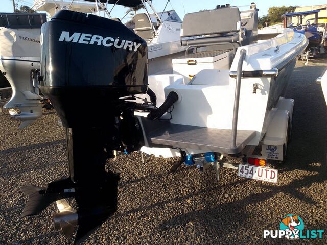 CRUISE CRAFT 6M CENTRE CONSOLE-200HP MERCURY 2 STROKE AND TRAILER