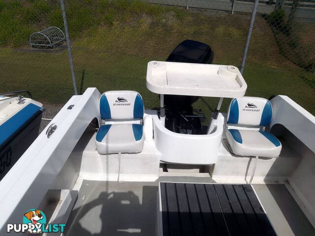 CRUISE CRAFT 6M CENTRE CONSOLE-200HP MERCURY 2 STROKE AND TRAILER