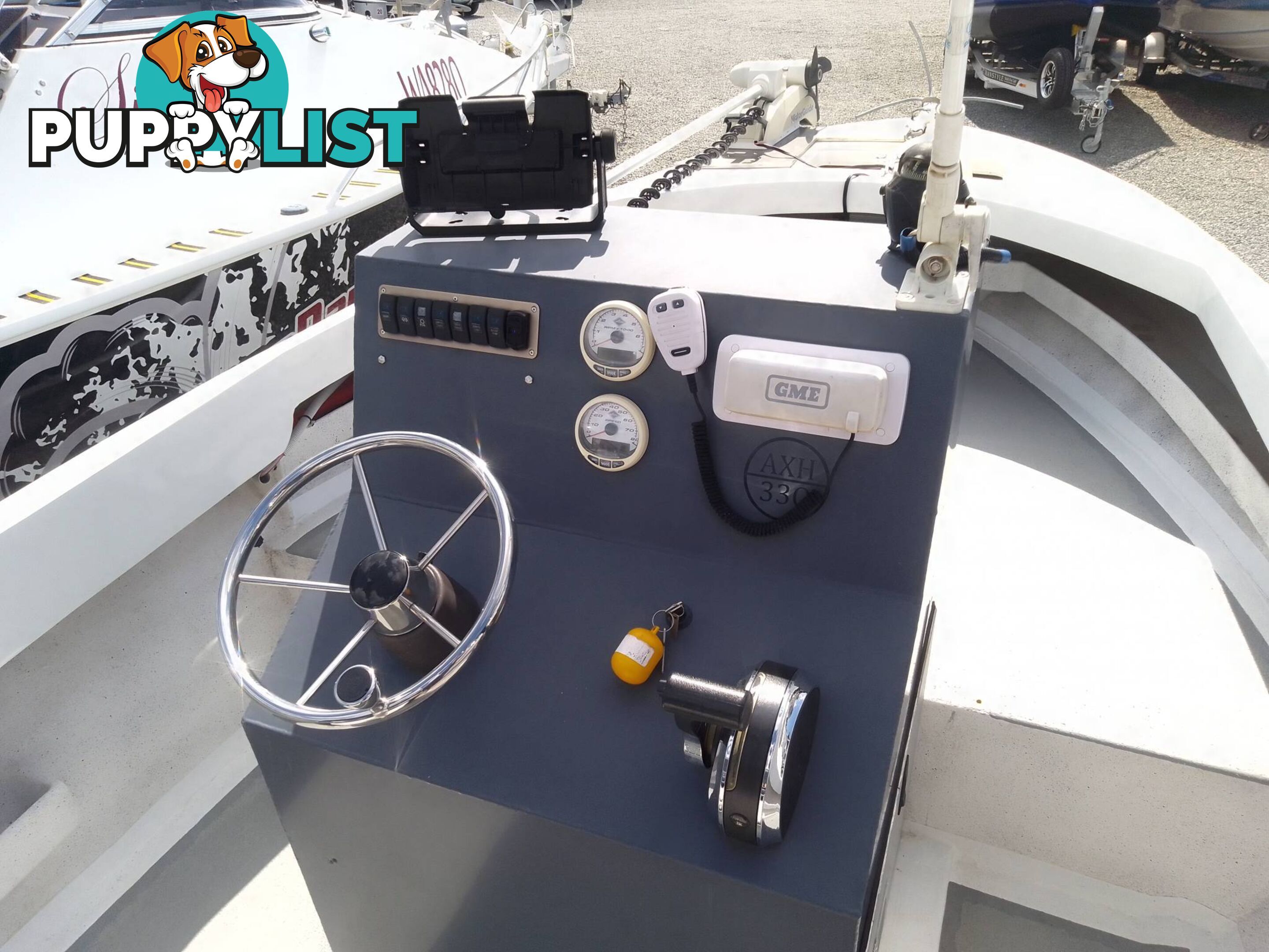 CRUISE CRAFT 6M CENTRE CONSOLE-200HP MERCURY 2 STROKE AND TRAILER