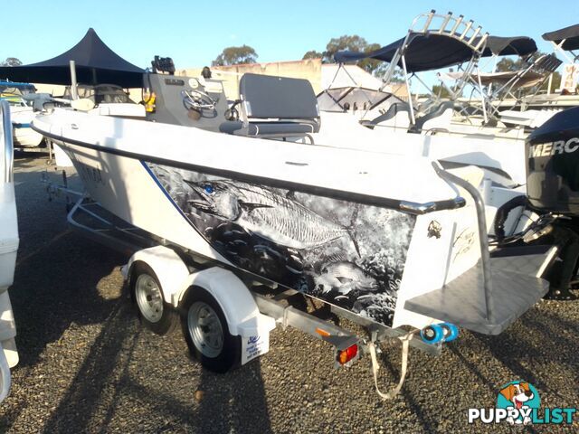 CRUISE CRAFT 6M CENTRE CONSOLE-200HP MERCURY 2 STROKE AND TRAILER