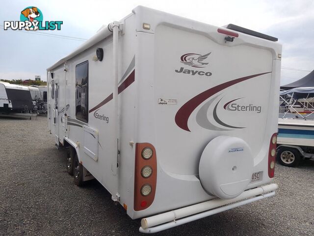 JAYCO STERLING SLIDE-OUT 23.5FT ON-SITE/TOURING CARAVAN