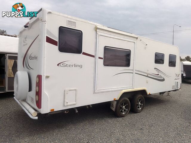 JAYCO STERLING SLIDE-OUT 23.5FT ON-SITE/TOURING CARAVAN