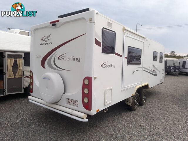 JAYCO STERLING SLIDE-OUT 23.5FT ON-SITE/TOURING CARAVAN