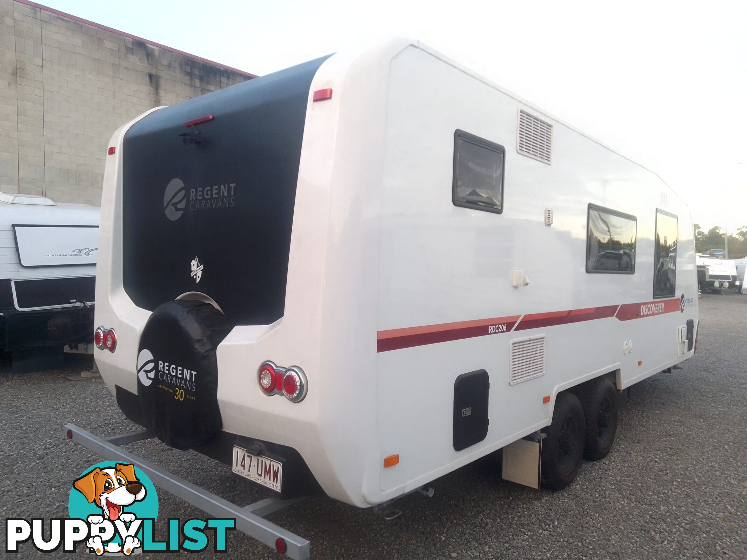 USED 2021 REGENT DISCOVERER RDC206 OFF ROAD DUAL AXLE TOURING CARAVAN