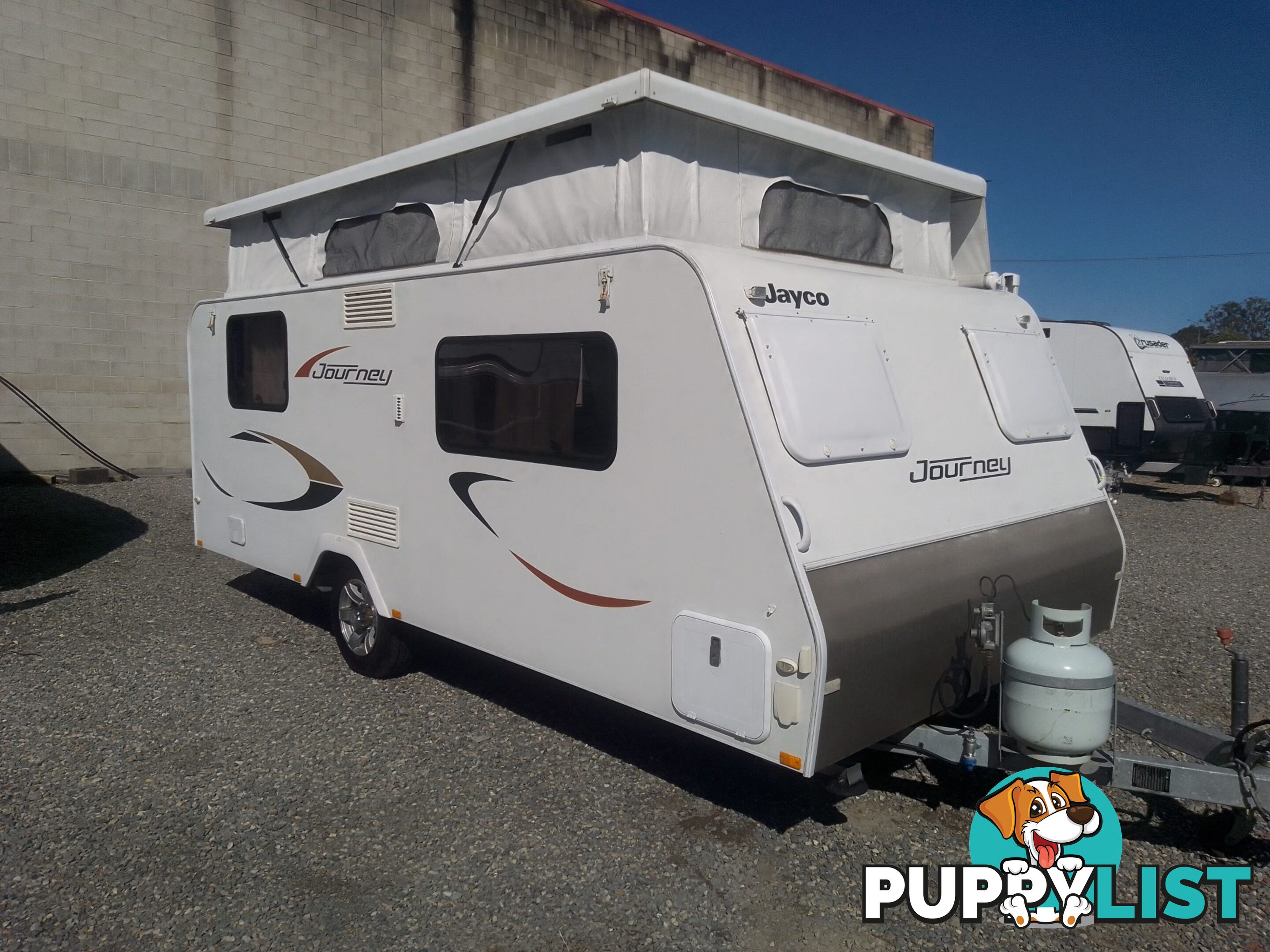 USED 2018 JAYCO JOURNEY LUXURY SINGLE AXLE POP TOP CARAVAN