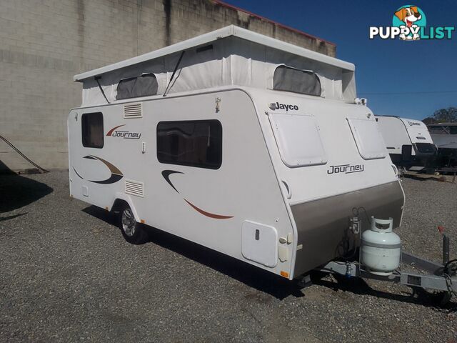 USED 2018 JAYCO JOURNEY LUXURY SINGLE AXLE POP TOP CARAVAN