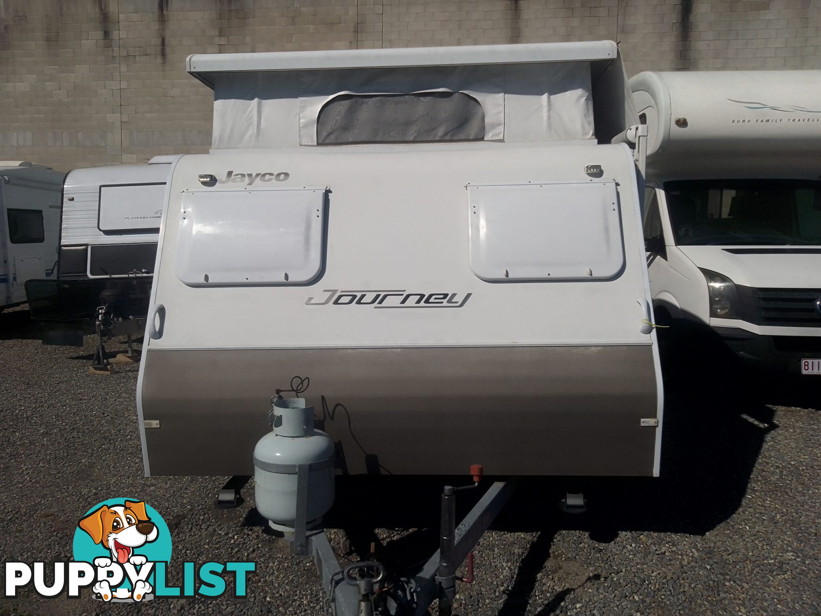 USED 2018 JAYCO JOURNEY LUXURY SINGLE AXLE POP TOP CARAVAN