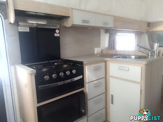USED 2018 JAYCO JOURNEY LUXURY SINGLE AXLE POP TOP CARAVAN
