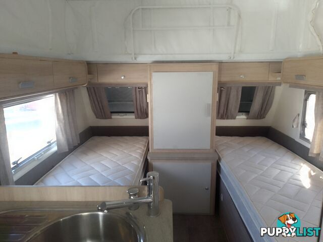 USED 2018 JAYCO JOURNEY LUXURY SINGLE AXLE POP TOP CARAVAN