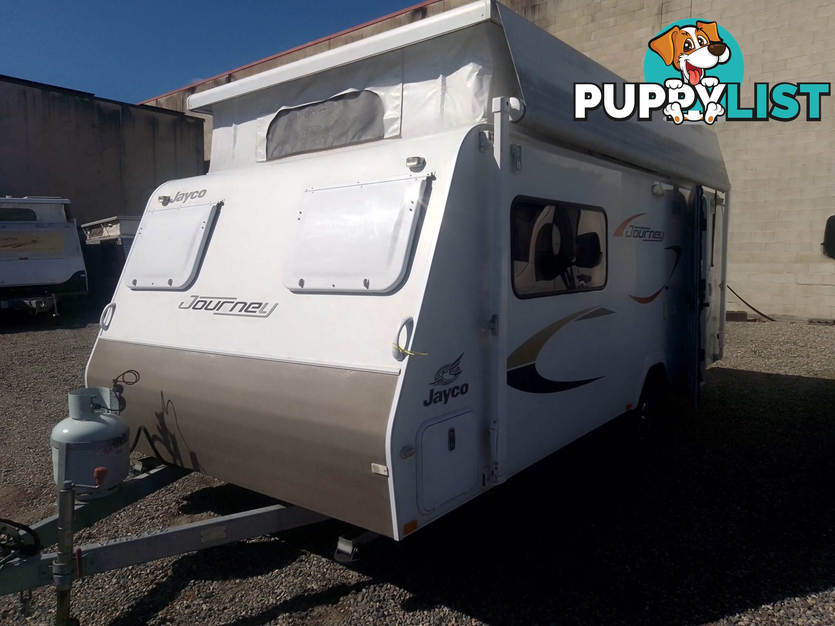 USED 2018 JAYCO JOURNEY LUXURY SINGLE AXLE POP TOP CARAVAN