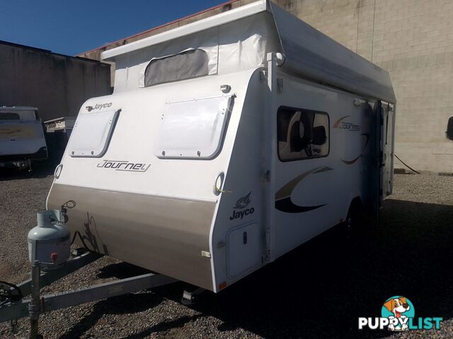 USED 2018 JAYCO JOURNEY LUXURY SINGLE AXLE POP TOP CARAVAN