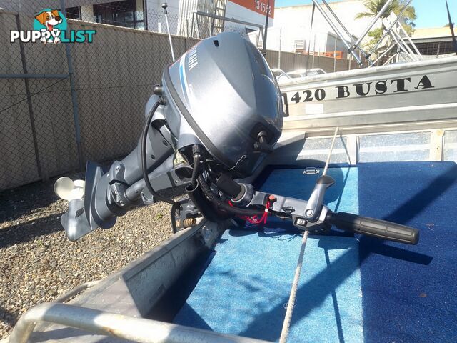 USED 2001 SEAJAY NOMAD 3.95M OPEN DINGHY WITH A 2023 MODEL YAMAHA 25HP 4 STROKE ENGINE ON A 2003 SEALINK BOAT TRAILER